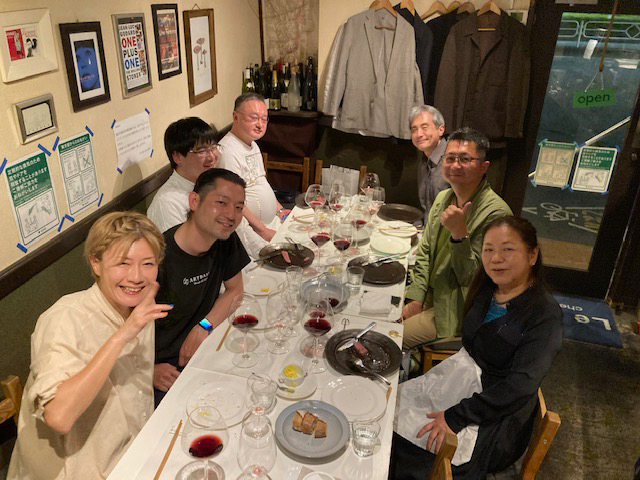 4年ぶりの立川　Le Sept chez IINAさんにて